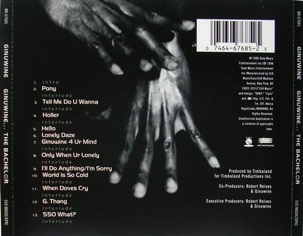 Ginuwine - Ginuwine... The Bachelor (CD) (NM or M-, VG+)
