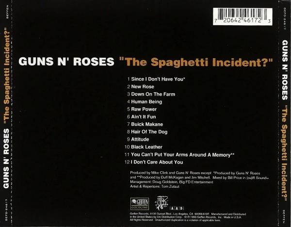 Guns N' Roses - "The Spaghetti Incident?" (CD) (VG+, VG+)