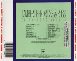 Lambert, Hendricks & Ross - Everybody's Boppin (CD) (VG+, VG+)
