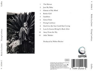 Rickie Lee Jones - Flying Cowboys (CD) (NM or M-, VG+)