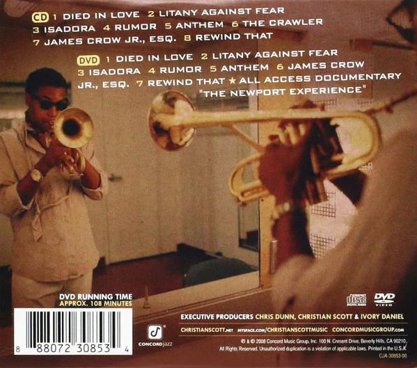 Christian Scott  - Live At Newport (CD) (NM or M-, VG+)