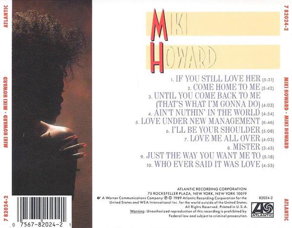 Miki Howard - Miki Howard (CD) (NM or M-, VG+)