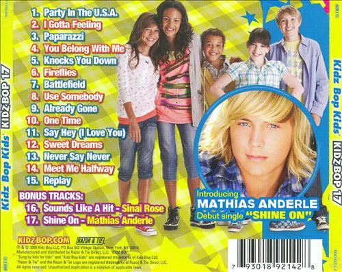 Kidz Bop Kids - Kidz Bop 17 (CD) (NM or M-, VG+)