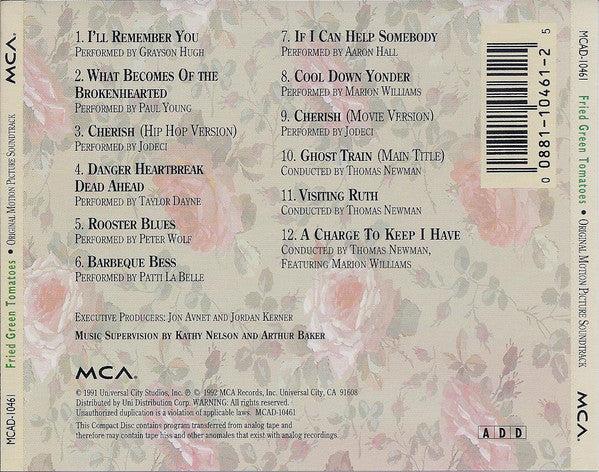 Various - Fried Green Tomatoes (Original Motion Picture Soundtrack) (CD) (VG+, VG+)