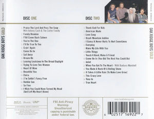 The Oak Ridge Boys - Gold (CD) (NM or M-, NM or M-)