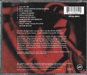 Dee Dee Bridgewater - In Montreux (CD) (NM or M-, VG+)
