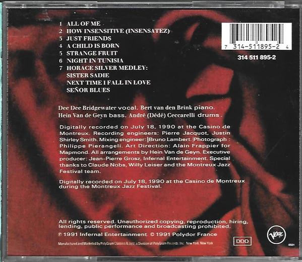Dee Dee Bridgewater - In Montreux (CD) (NM or M-, VG+)