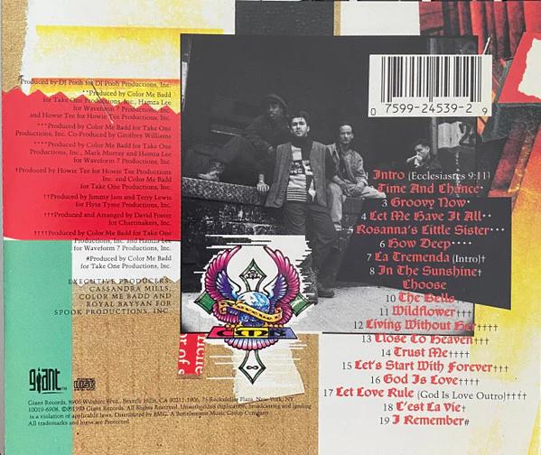 Color Me Badd - Time And Chance (CD) (VG+, VG+)