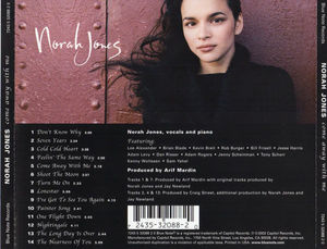 Norah Jones - Come Away With Me (CD) (NM or M-, VG+)