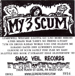 My 3 Scum - The Best & Worst Of My 3 Scum Vol. I (CD) (VG+, VG+)