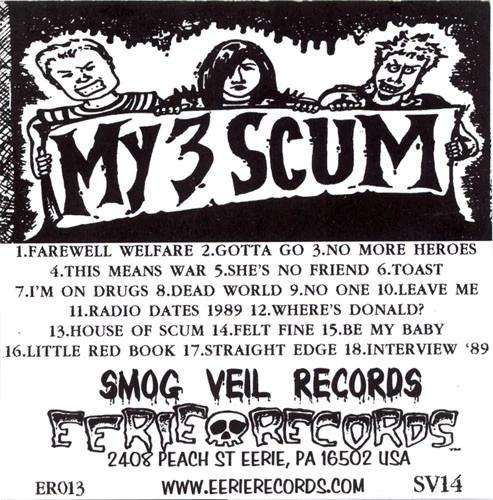 My 3 Scum - The Best & Worst Of My 3 Scum Vol. I (CD) (VG+, VG+)