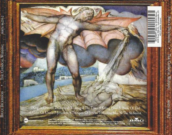 Bruce Dickinson - The Chemical Wedding (CD) (NM or M-, NM or M-)