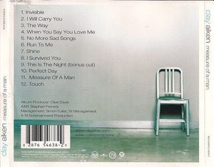 Clay Aiken - Measure Of A Man (CD) (VG+, VG+)