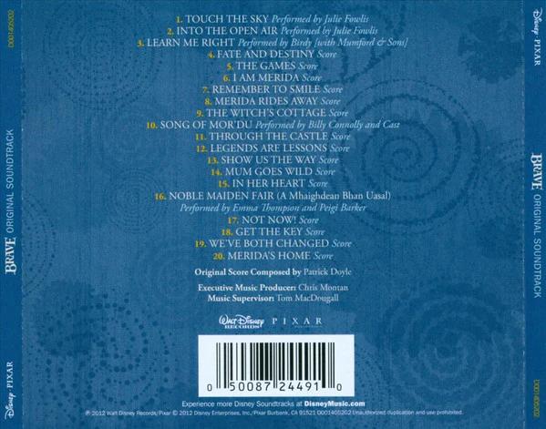 Patrick Doyle, Various - Brave (An Original Walt Disney Records Soundtrack) (CD) (NM or M-, VG+)