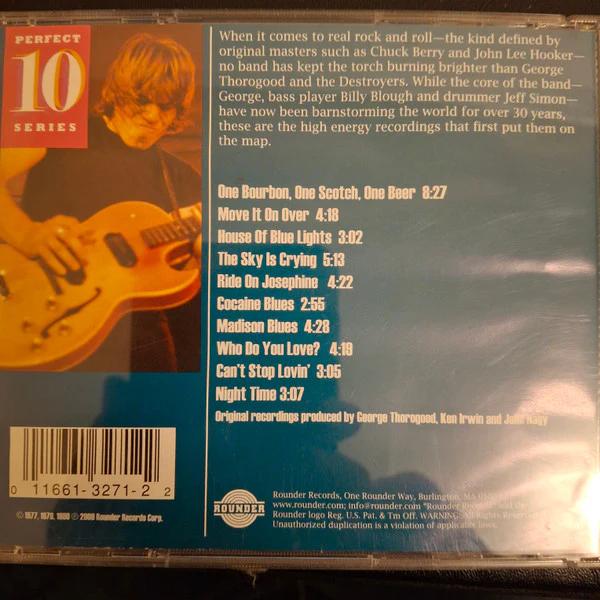 George Thorogood & The Destroyers - Essential Recordings - One Bourbon, One Scotch, One Beer (CD) (NM or M-, NM or M-)