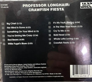Professor Longhair - Crawfish Fiesta (CD) (NM or M-, VG+)