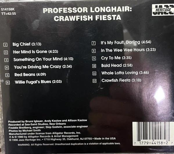 Professor Longhair - Crawfish Fiesta (CD) (NM or M-, VG+)