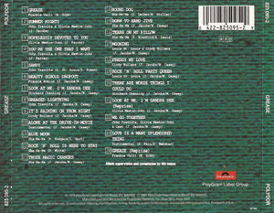 Various - Grease (The Original Soundtrack From The Motion Picture) (CD) (NM or M-, VG+)