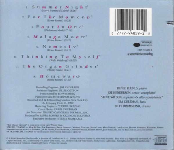 Renee Rosnes - For The Moment (CD) (VG+, VG+)