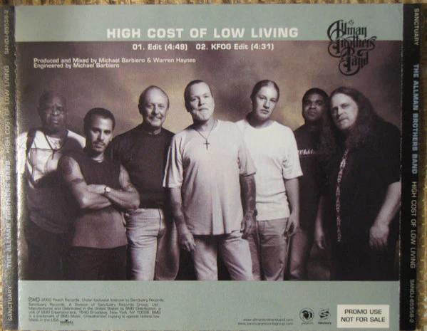 The Allman Brothers Band - High Cost Of Low Living (CD) (NM or M-, NM or M-)
