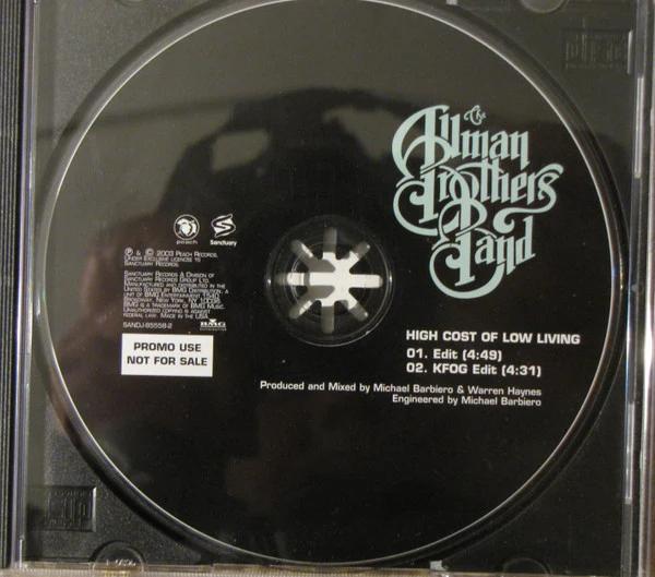 The Allman Brothers Band - High Cost Of Low Living (CD) (NM or M-, NM or M-)