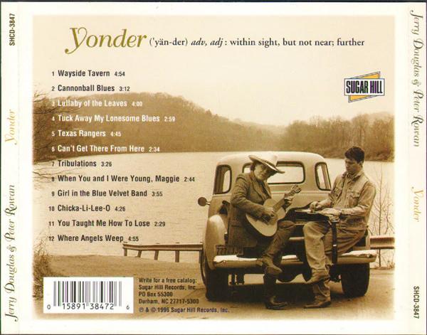 Jerry Douglas & Peter Rowan - Yonder (CD) (NM or M-, VG+)