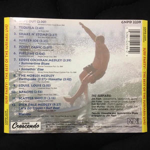 Surfaris, The - The Best Of The Surfaris Live! (CD) (NM or M-, VG+)