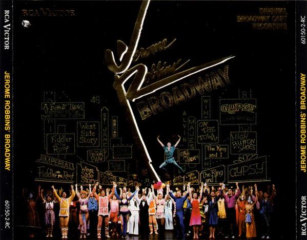 "Jerome Robbins' Broadway" Original Broadway Cast - Jerome Robbins' Broadway (CD) (NM or M-, VG+)