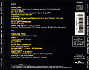 "Jerome Robbins' Broadway" Original Broadway Cast - Jerome Robbins' Broadway (CD) (NM or M-, VG+)