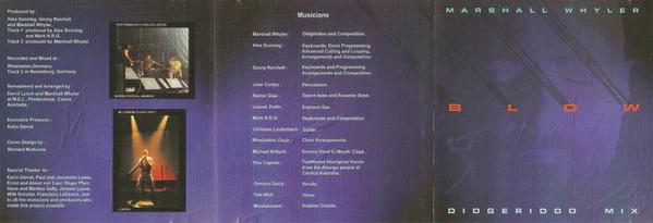 Marshall Whyler - Blow (Didgeridoo Mix) (CD) (NM or M-, VG+)