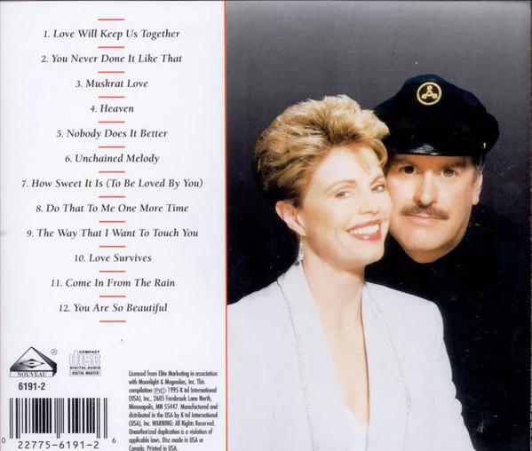 Captain And Tennille - Twenty Years Of Romance (CD) (NM or M-, VG+)