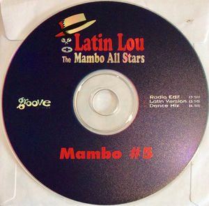 Latin Lou And The Mambo All Stars - Mambo # 5 (CD) (VG+, VG+)