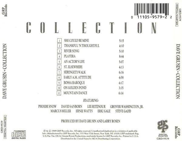 Dave Grusin - Collection (CD) (VG+, VG+)
