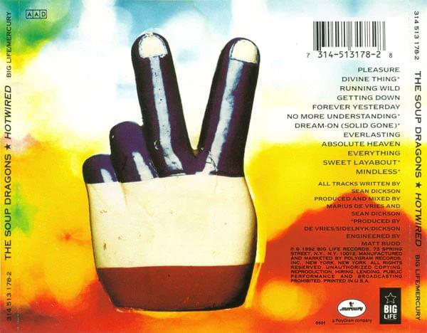 The Soup Dragons - Hotwired (CD) (NM or M-, VG+)