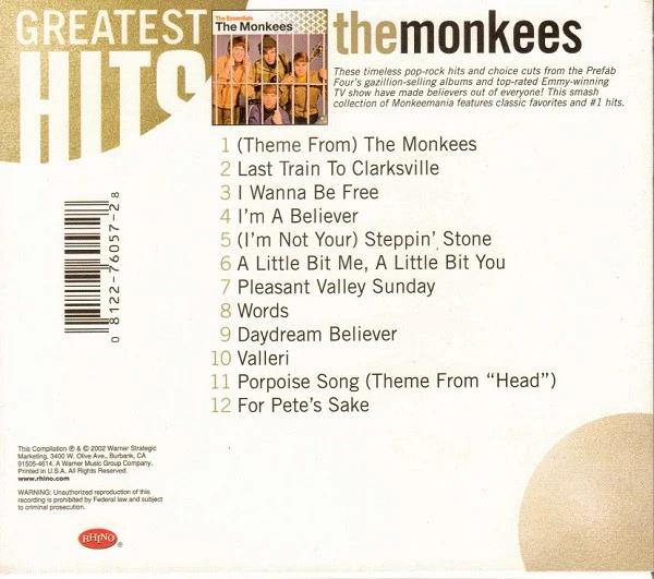 The Monkees - The Essentials (CD) (VG+, VG+)