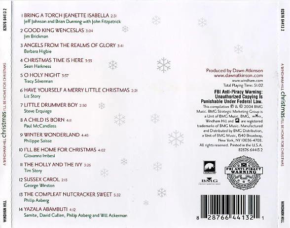 Various - A Windham Hill Christmas  I'll Be Home For Christmas (CD) (NM or M-, NM or M-)