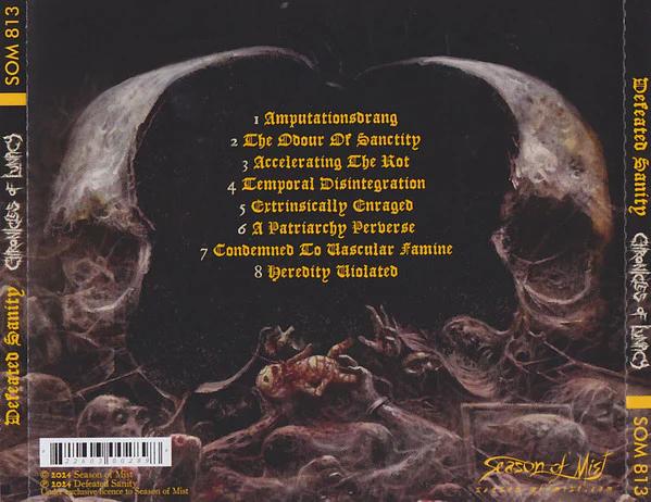 Defeated Sanity - Chronicles of Lunacy (CD) (M, M)