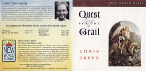 Chris Green  - Quest For The Grail (CD) (NM or M-, VG+)