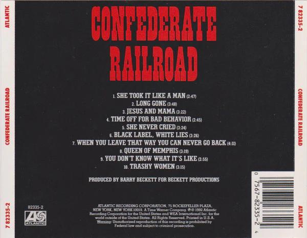 Confederate Railroad - Confederate Railroad (CD) (VG+, VG+)