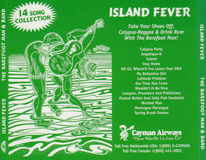 The Barefoot Man And Band - Island Fever (CD) (NM or M-, VG+)