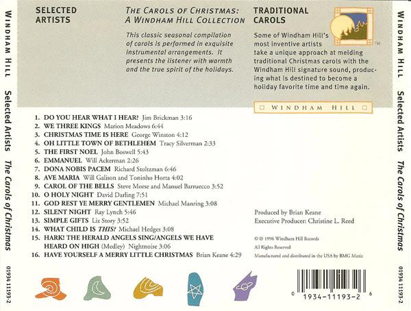 Various - The Carols Of Christmas: A Windham Hill Collection (CD) (NM or M-, VG+)