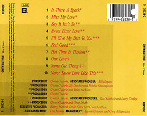 Gwen Guthrie - Hot Times (CD) (NM or M-, VG+)