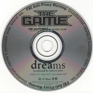 The Game  - Dreams (CD) (NM or M-, VG+)