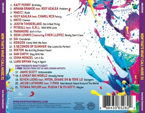 Various - Now That's What I Call Music! 51 (CD) (VG+, NM or M-)