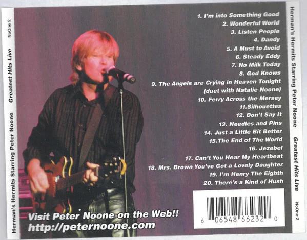 Peter Noone - Greatest Hits, Live (CD) (NM or M-, NM or M-)