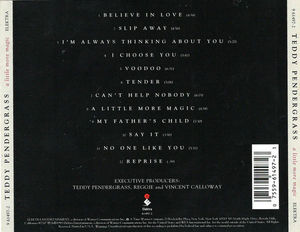 Teddy Pendergrass - A Little More Magic (CD) (NM or M-, VG+)