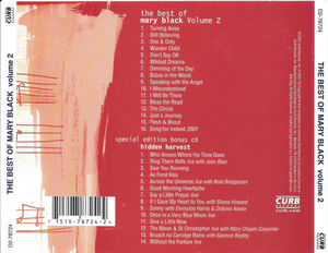 Mary Black - The Best Of Mary Black Volume 2 / Hidden Harvest (CD) (NM or M-, VG+)