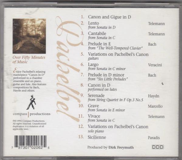 Johann Pachelbel, Dirk Freymuth - Pachelbel (CD) (NM or M-, NM or M-)