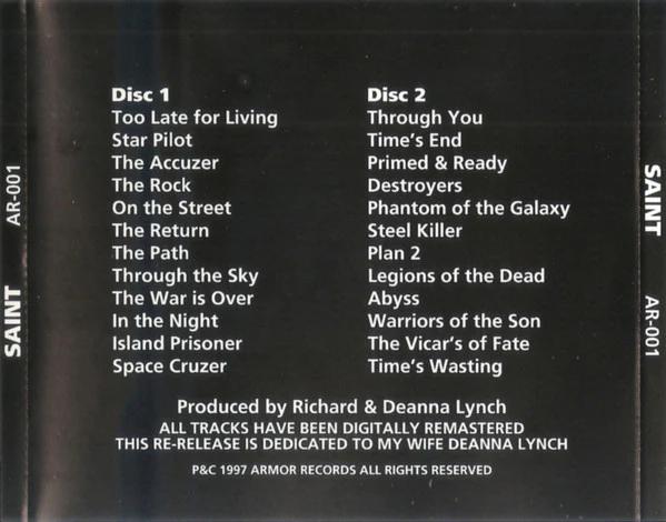 Saint  - Saint (CD) (VG+, VG)