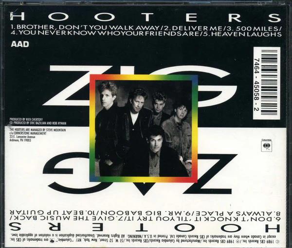 Hooters, The - Zig Zag (CD) (NM or M-, VG+)